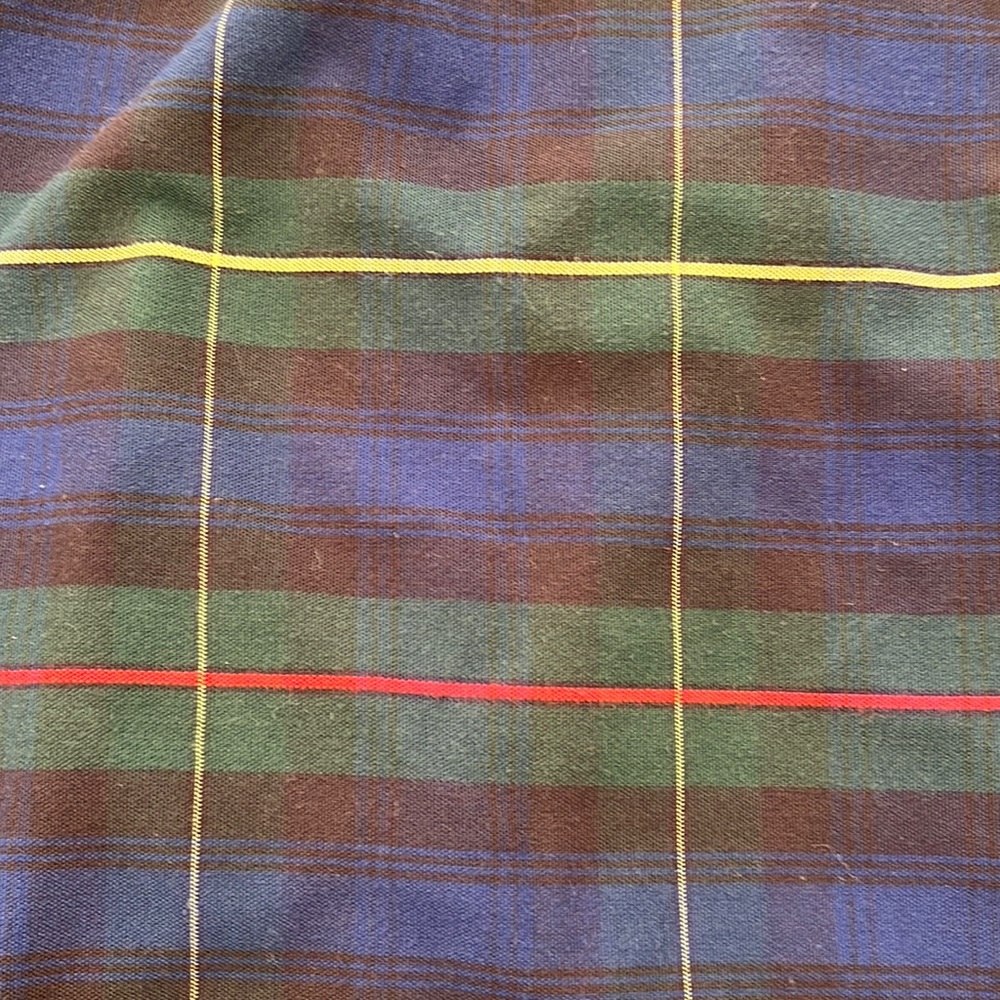 Girls Plaid Uniform Skirt